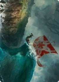 Run Ashore Art Card [Kaldheim Art Series] - Card Brawlers