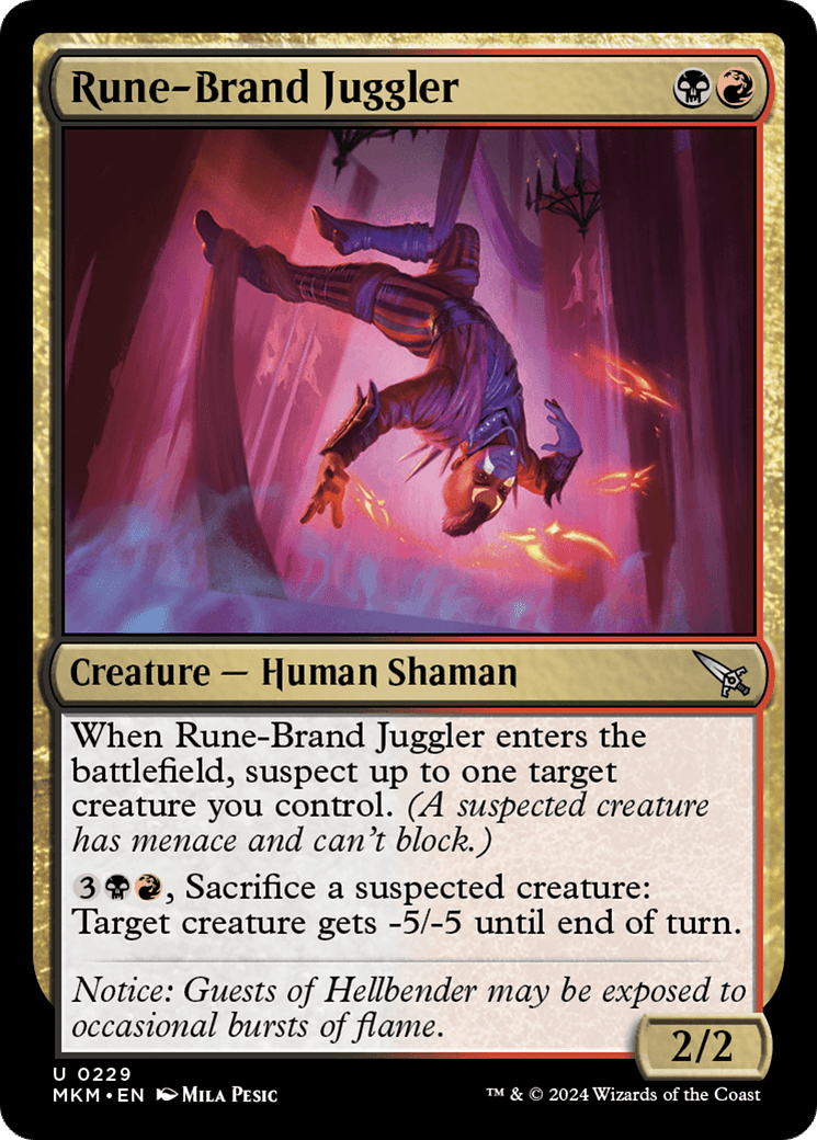 Rune - Brand Juggler [Murders at Karlov Manor] - Card Brawlers