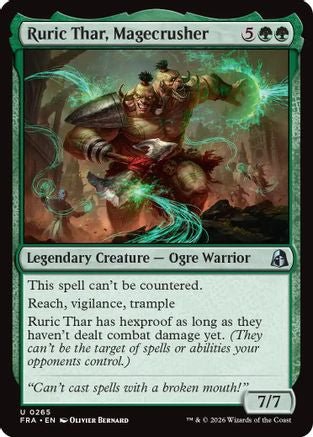 Ruric Thar, Magecrusher (FRA-265) - Reality Fracture - Card Brawlers