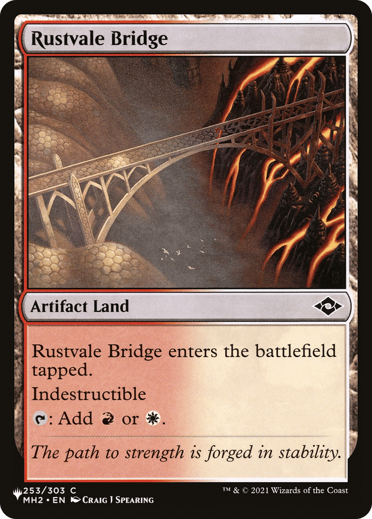 Rustvale Bridge [The List] - Card Brawlers