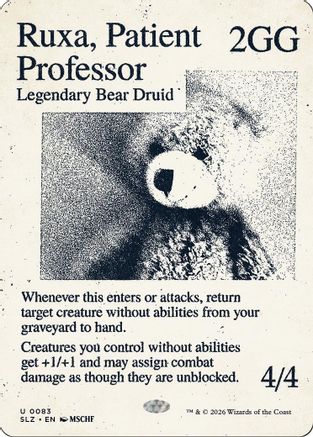Ruxa, Patient Professor (0083) (SLZ-083) - Secret Lair x MSCHF: The Zeta Set - Card Brawlers