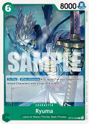 Ryuma (OP15-036) - Adventure on Kami's Island - Card Brawlers