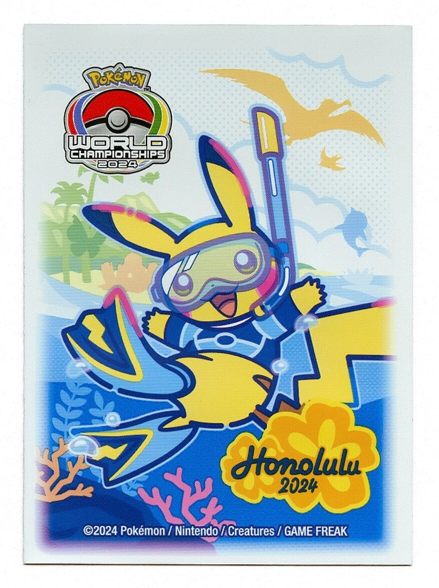 Pokemon TCG - Sleeves - Pikachu worlds 2024 Honolulu - 65ct