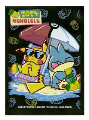 Pokemon TCG - Sleeves - Pikachu Worlds 2024 Munchlax - 65ct