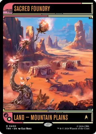 Sacred Foundry (TRK-400) - Star Trek - Card Brawlers
