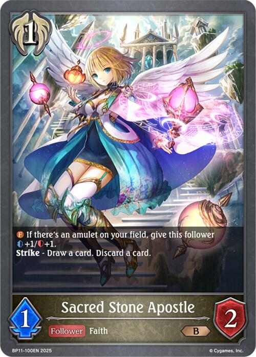 Sacred Stone Apostle (BP11 - 100EN) [Bullet of Fate] - Card Brawlers