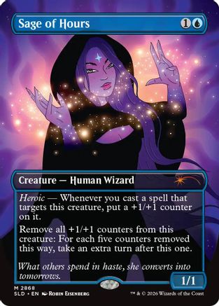 Sage of Hours (SLD-2868) - Secret Lair Drop Series Foil - Card Brawlers