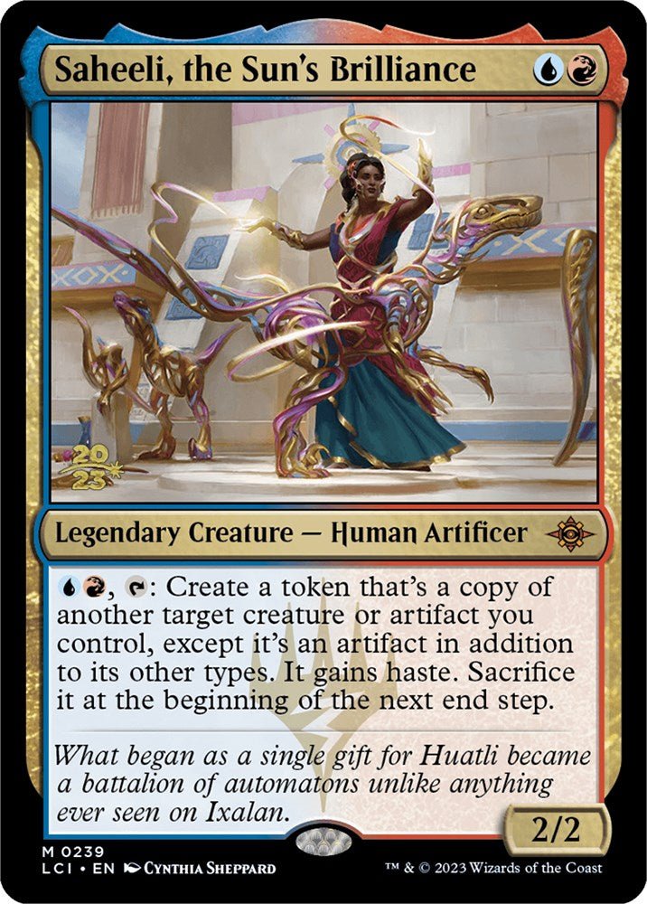 Saheeli, the Sun's Brilliance [The Lost Caverns of Ixalan Prerelease Cards] - Card Brawlers