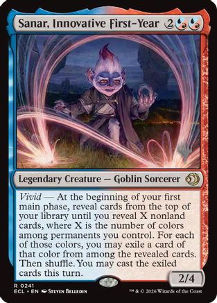 Sanar, Innovative First-Year (PPECL-241) - Promo Pack: Lorwyn Eclipsed - Card Brawlers