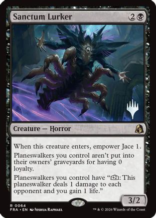 Sanctum Lurker (PPFRA-064) - Promo Pack: Reality Fracture - Card Brawlers