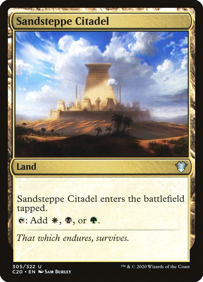 Sandsteppe Citadel [Commander 2020] - Card Brawlers