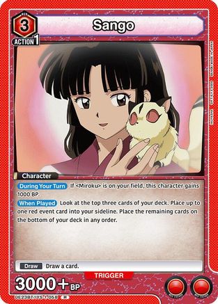 Sango (058) (UE23BT/IYS-1-058) - UE23BT Inuyasha Foil - Card Brawlers