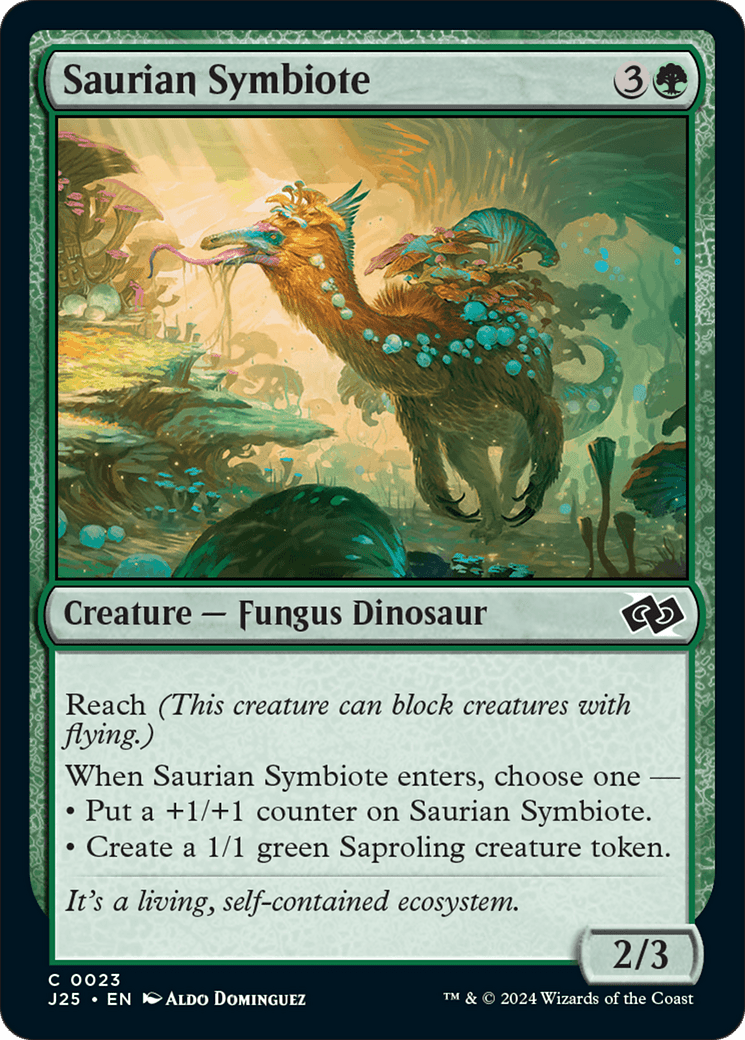 Saurian Symbiote [Foundations Jumpstart] - Card Brawlers