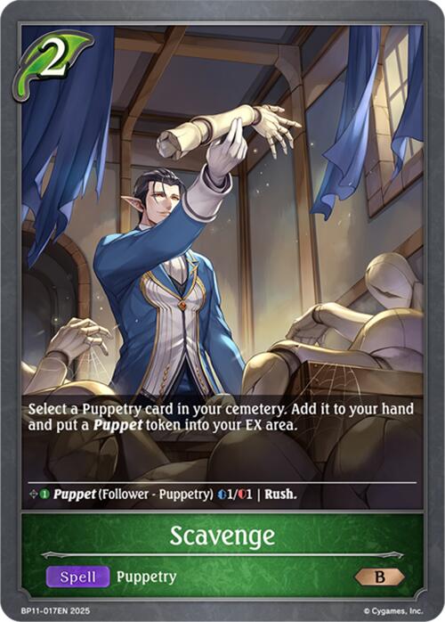 Scavenge (BP11 - 017EN) [Bullet of Fate] - Card Brawlers