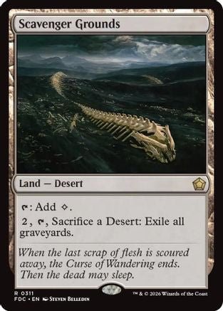 Scavenger Grounds (FDC-311) - Commander: Foundations - Card Brawlers
