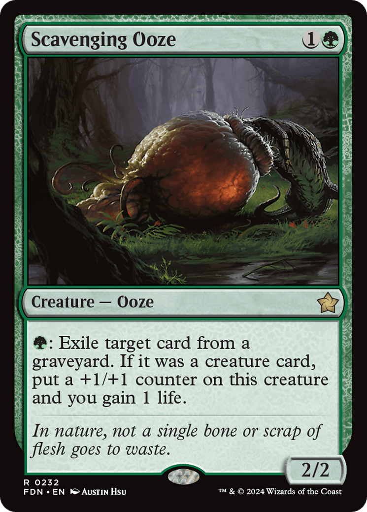 Scavenging Ooze [Foundations] - Card Brawlers