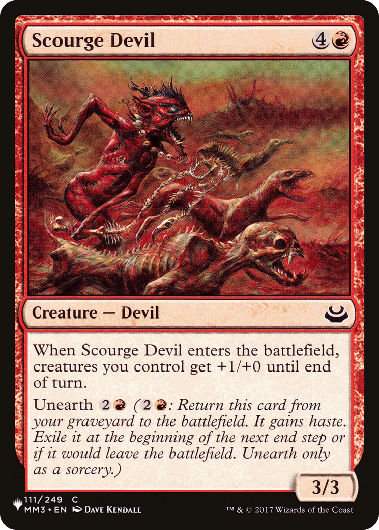 Scourge Devil [The List] - Card Brawlers