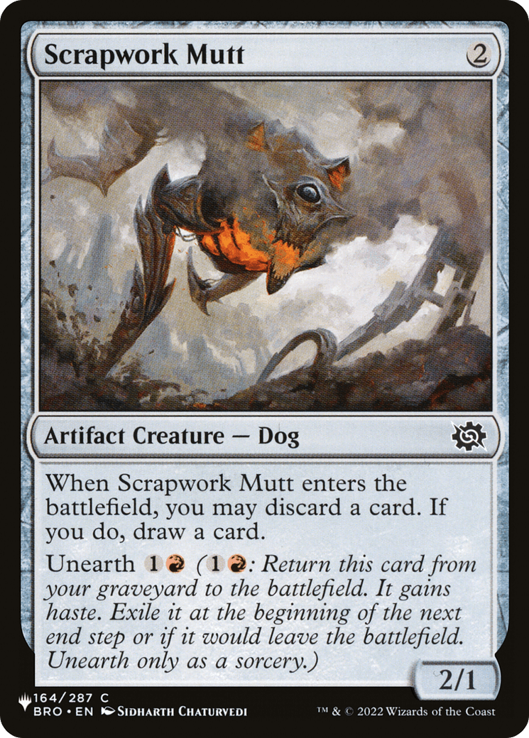Scrapwork Mutt [The List] - Card Brawlers