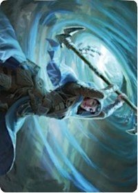 Sea Gate Stormcaller Art Card [Zendikar Rising Art Series] - Card Brawlers
