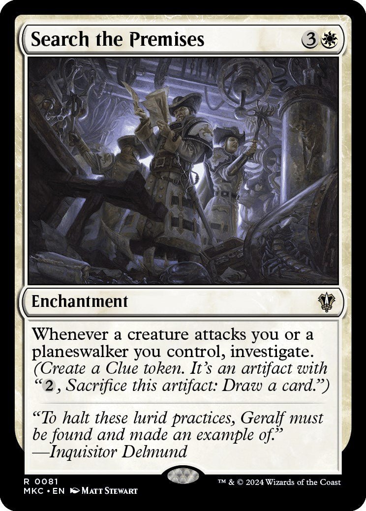Search the Premises [Murders at Karlov Manor Commander] - Card Brawlers