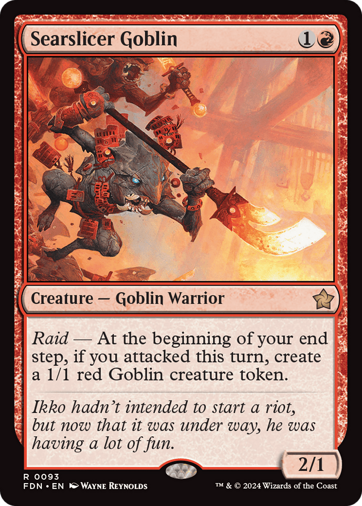 Searslicer Goblin [Foundations] - Card Brawlers