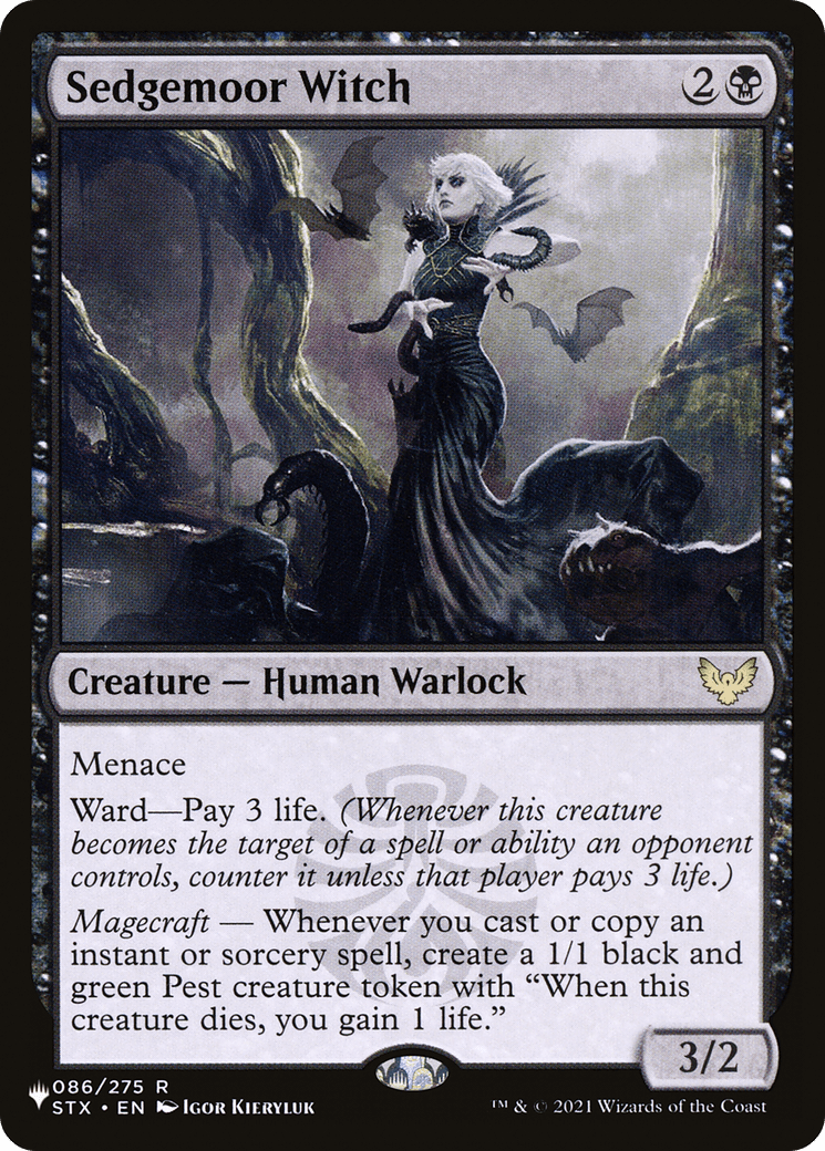 Sedgemoor Witch [The List] - Card Brawlers