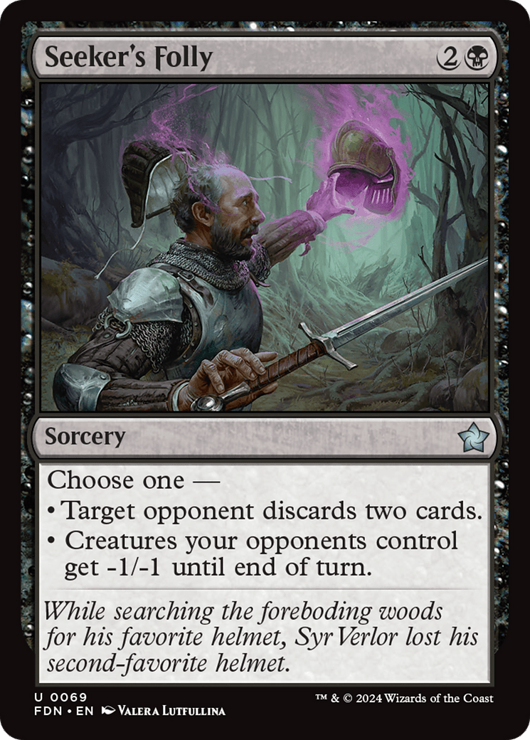 Seeker's Folly [Foundations] - Card Brawlers