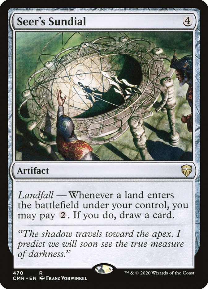 Seer's Sundial [Commander Legends] - Card Brawlers