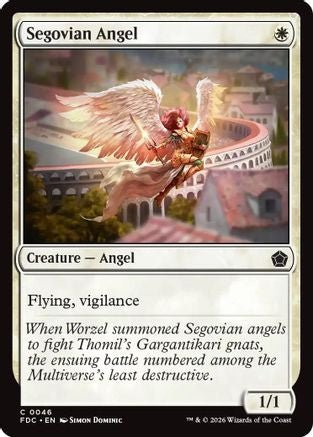 Segovian Angel (FDC-046) - Commander: Foundations - Card Brawlers