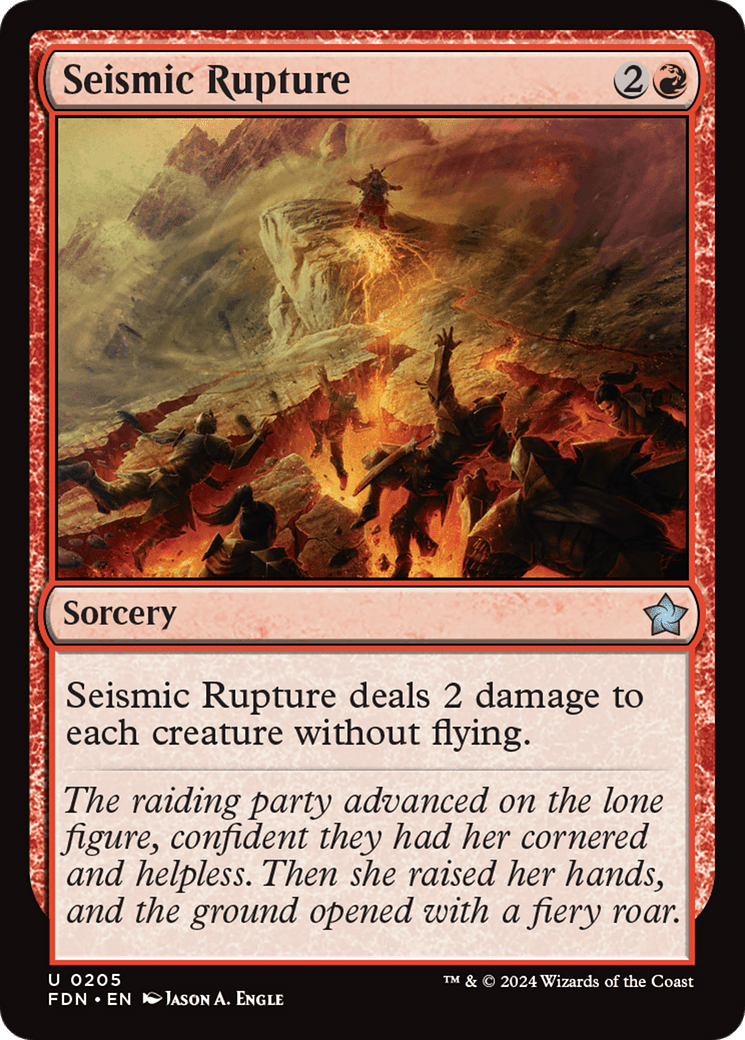 Seismic Rupture [Foundations] - Card Brawlers