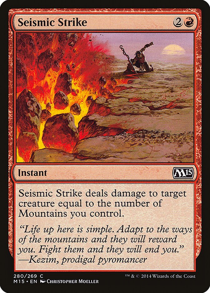 Seismic Strike [Magic 2015] - Card Brawlers