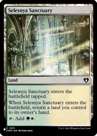 Selesnya Sanctuary (LIST-1031) - The List Reprints - Card Brawlers