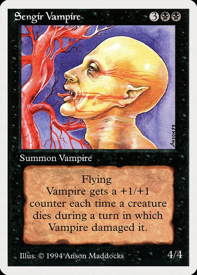 Sengir Vampire [Summer Magic / Edgar] - Card Brawlers