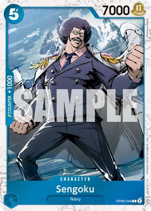 Sengoku - OP06-049 (Pirate Foil) (OP06-049) - Premium Booster -The Best- Vol. 2 Foil - Card Brawlers