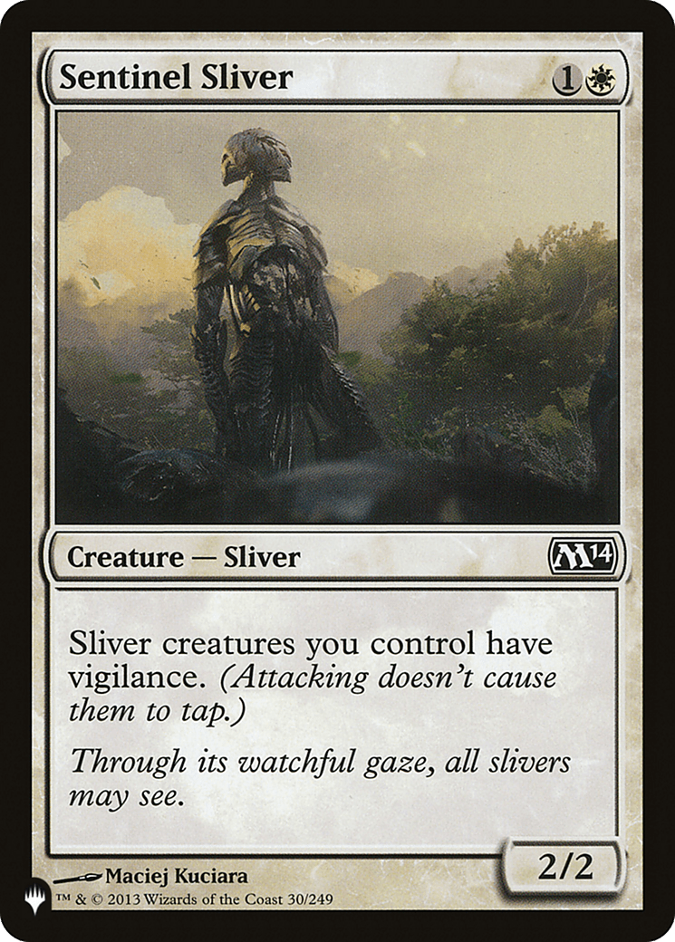 Sentinel Sliver [The List] - Card Brawlers