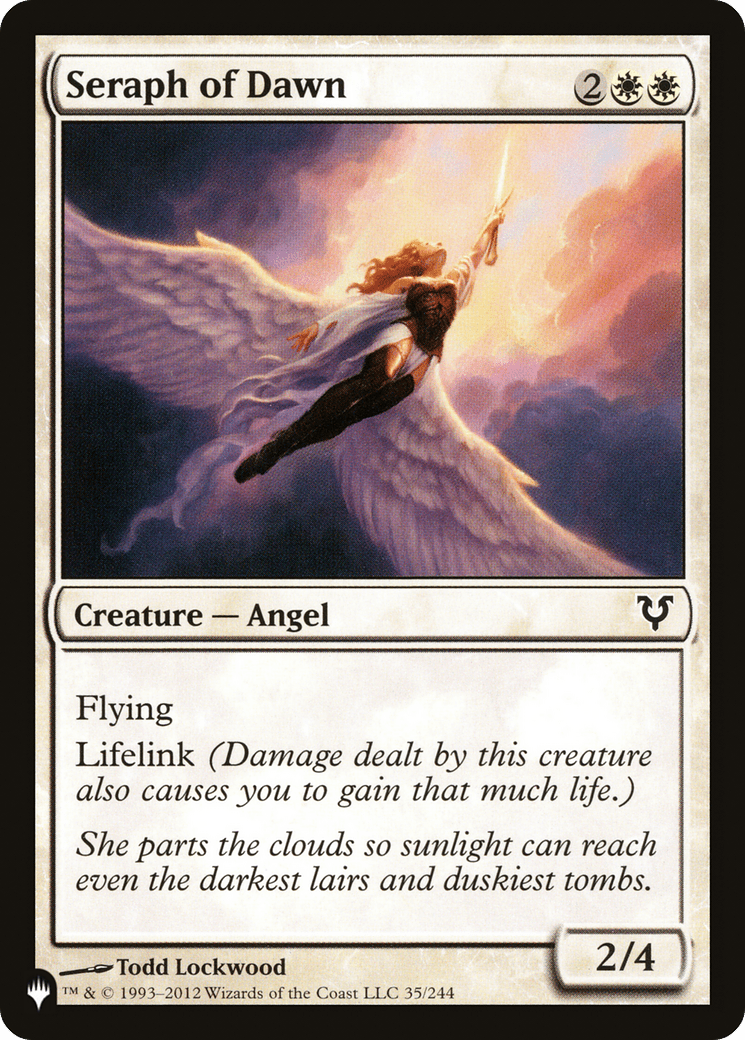 Seraph of Dawn [The List] - Card Brawlers