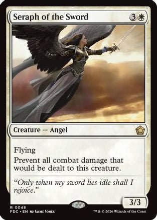 Seraph of the Sword (FDC-048) - Commander: Foundations - Card Brawlers