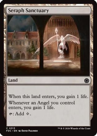 Seraph Sanctuary (FDC-313) - Commander: Foundations - Card Brawlers