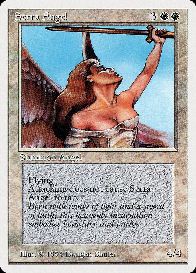 Serra Angel [Summer Magic / Edgar] - Card Brawlers