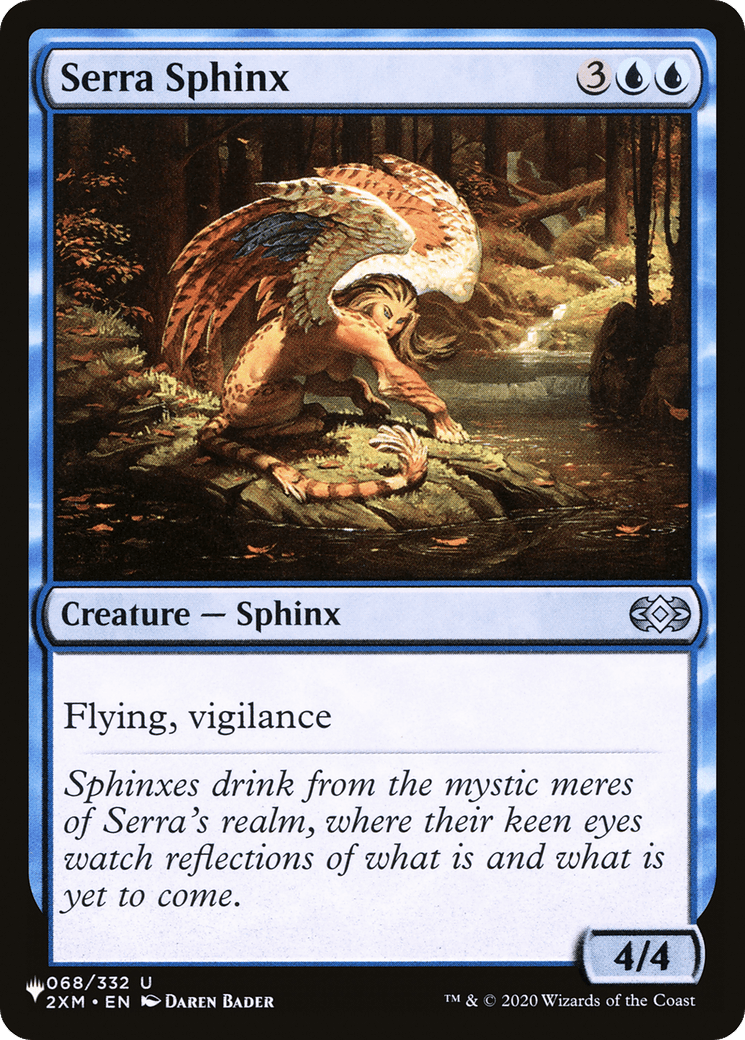 Serra Sphinx [The List] - Card Brawlers