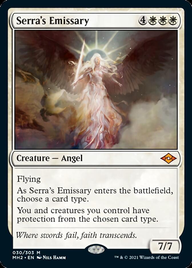 Serra's Emissary [Modern Horizons 2] - Card Brawlers
