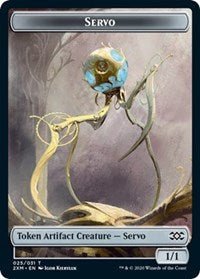 Servo // Shapeshifter Double - Sided Token [Double Masters Tokens] - Card Brawlers