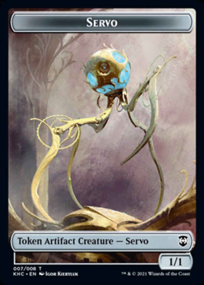 Servo Token [Kaldheim Commander Tokens] - Card Brawlers