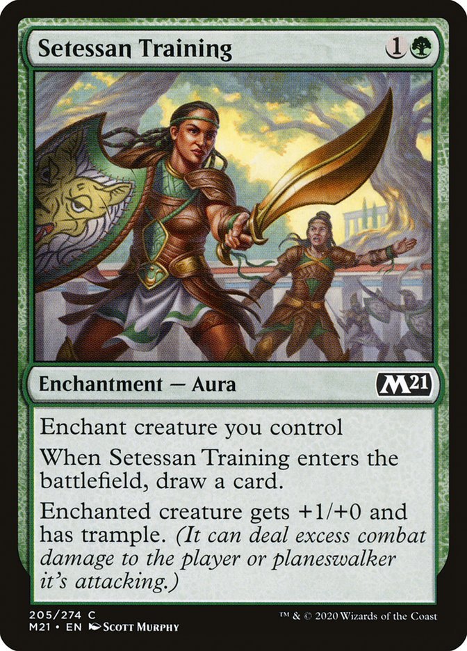 Setessan Training [Core Set 2021] - Card Brawlers