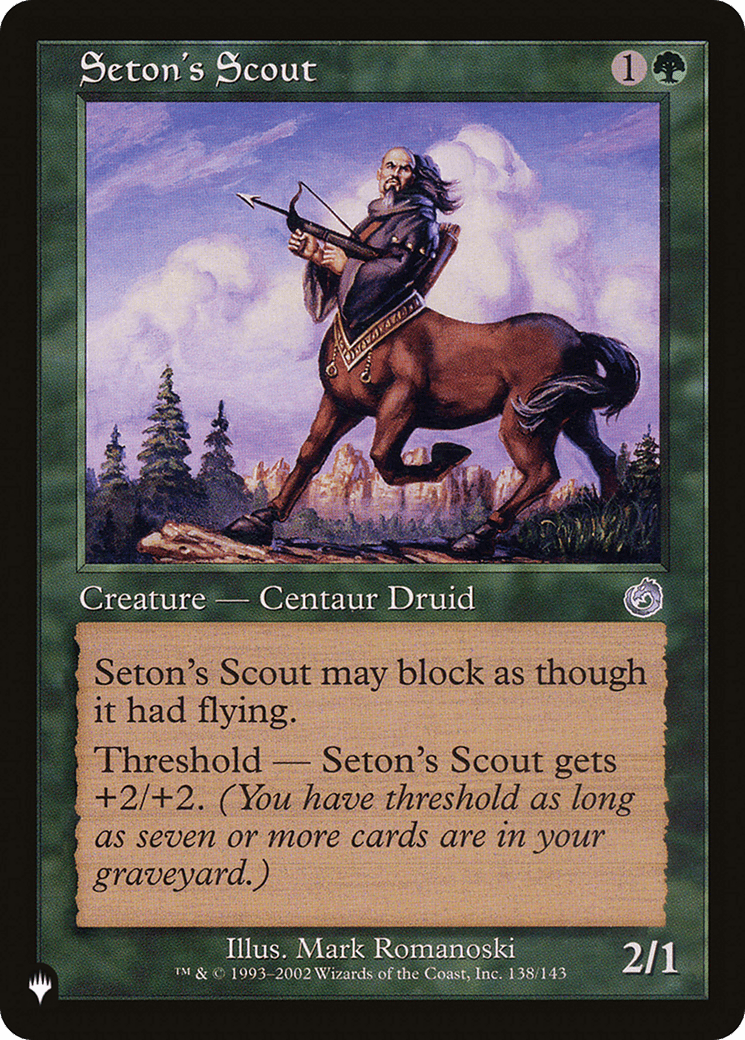 Seton's Scout [The List] - Card Brawlers