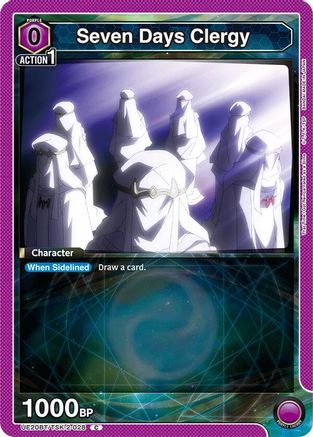 Seven Days Clergy (UE20BT/TSK-2-028) - UE20BT That Time I Got Reincarnated as a Slime - Card Brawlers