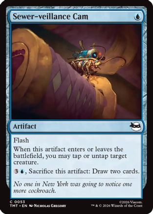Sewer-veillance Cam (TMT-053) - Teenage Mutant Ninja Turtles - Card Brawlers
