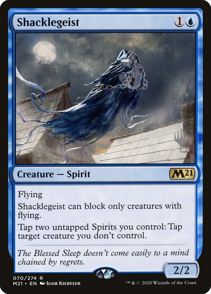 Shacklegeist (Promo Pack) [Core Set 2021 Promos] - Card Brawlers