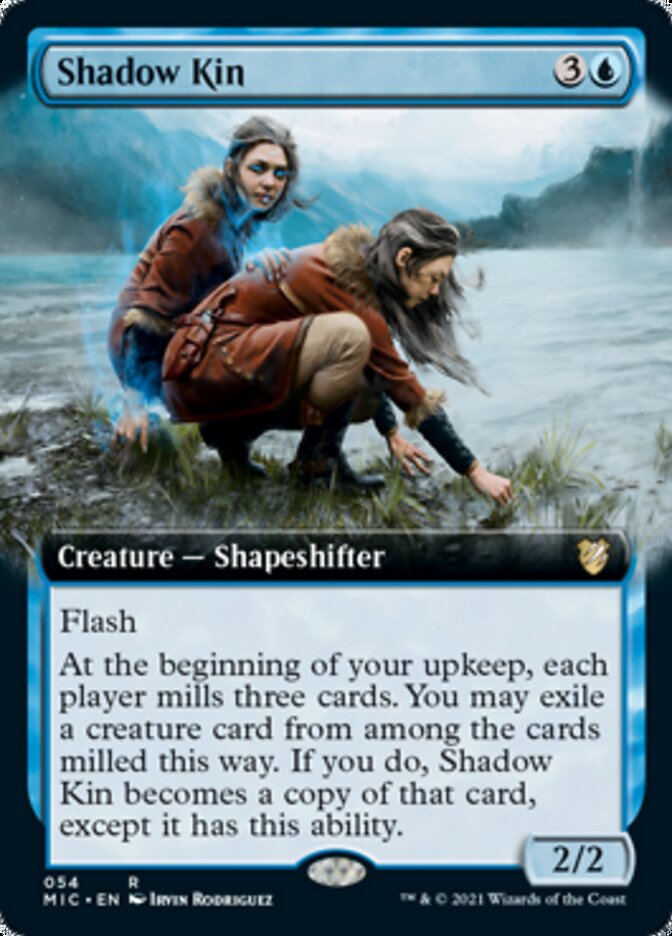 Shadow Kin (Extended Art) [Innistrad: Midnight Hunt Commander] - Card Brawlers