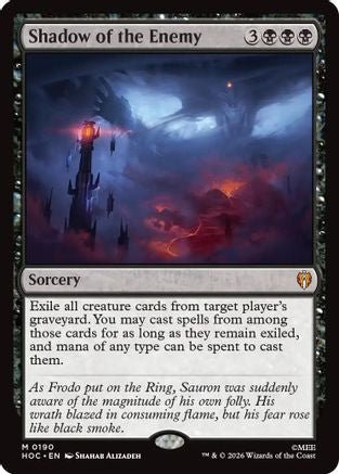 Shadow of the Enemy (HOC-190) - The Hobbit: Eternal-Legal - Card Brawlers